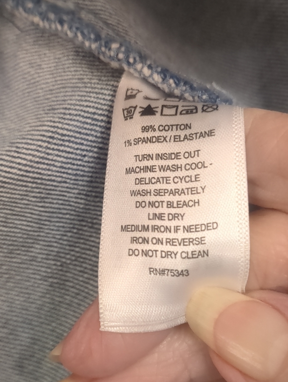 Cropped Jean Jacket - Picture 5 of 5